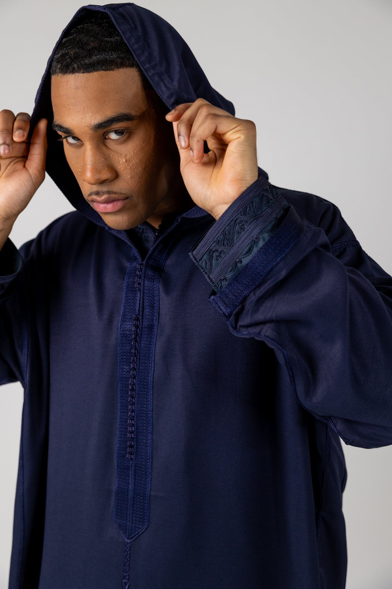 Navy Blue Essential Djellaba